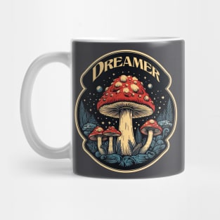 Magic Mushroom Fly Agaric Toadstool Dreamer Mug